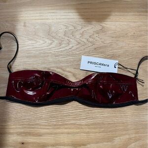 PRISCAVERA
Vinyl Bra Top